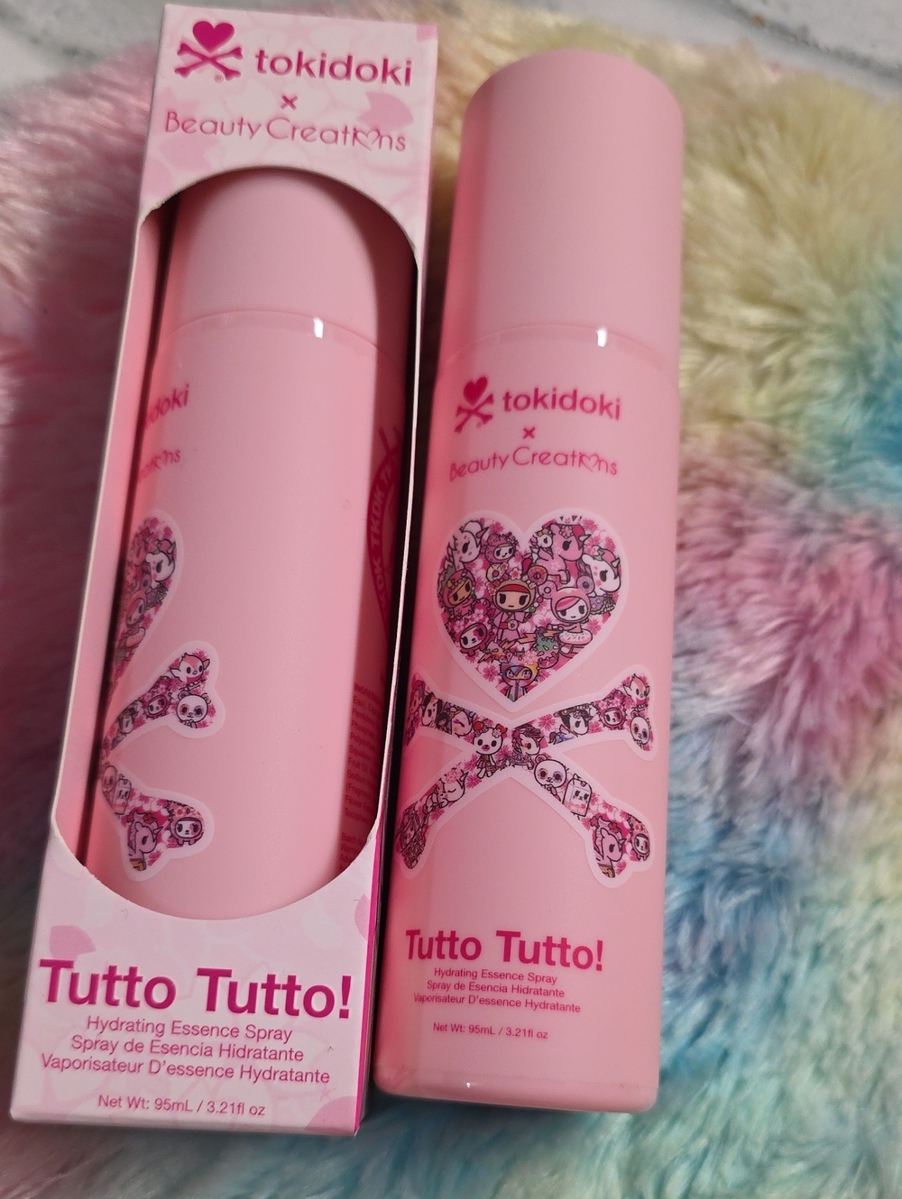 tokidoki Pink Tutto Tutto! Hydrating Essence Spray